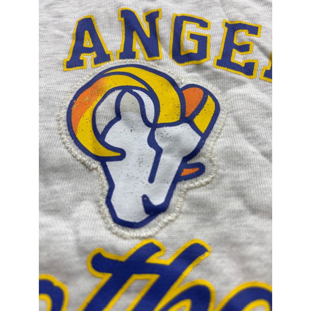 NFL Los Angeles Rams Graphic Long Sleeve Tee Oatmeal Heather XL NEW - Picture 3 of 5